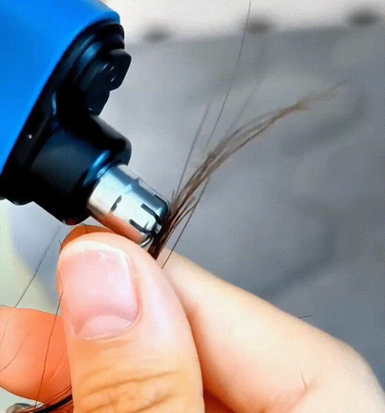 【Local Seller】Mini Portable Rechargeable Nose Hair Trimmer For Men Replacement Blades Included