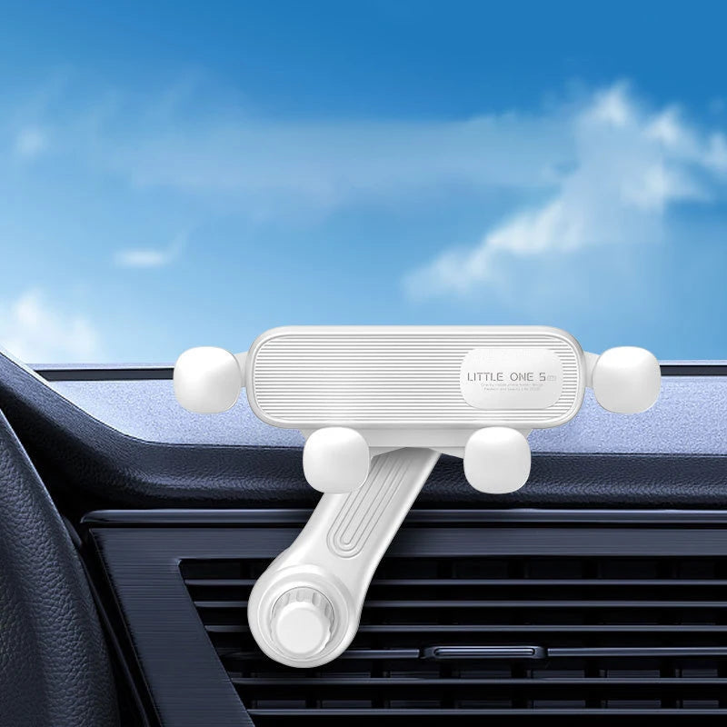 Car phone holder air vent clip special car hook type horizontal and vertical fixed car phone holder