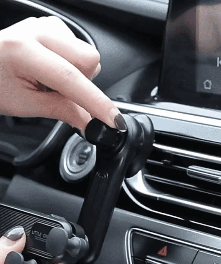 Car phone holder air vent clip special car hook type horizontal and vertical fixed car phone holder