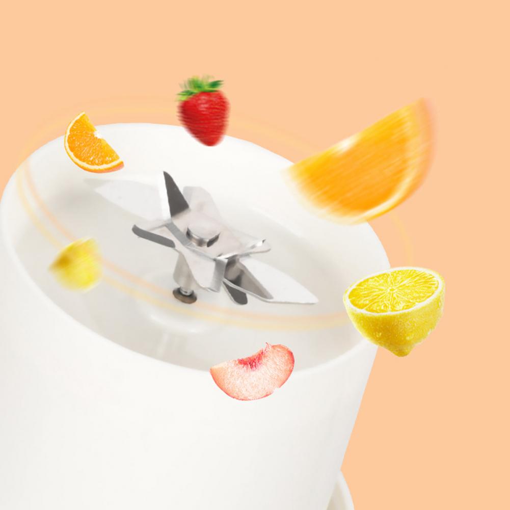 1100ML Portable Juicer Cup Food Grade Water Bottle Juicer Wireless Fruit Squeezer Electric Blender Juice Maker Machine Kitchen