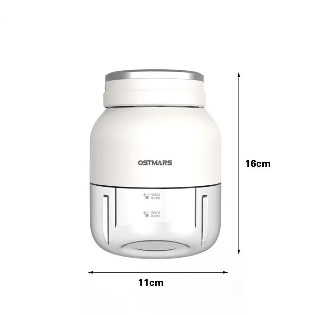 1100ML Portable Juicer Cup Food Grade Water Bottle Juicer Wireless Fruit Squeezer Electric Blender Juice Maker Machine Kitchen