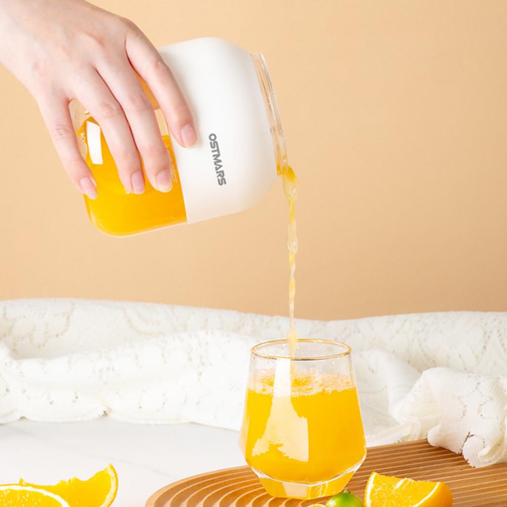 1100ML Portable Juicer Cup Food Grade Water Bottle Juicer Wireless Fruit Squeezer Electric Blender Juice Maker Machine Kitchen