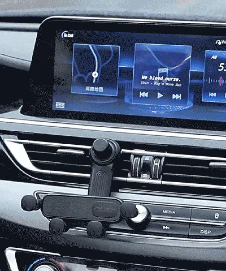 Car phone holder air vent clip special car hook type horizontal and vertical fixed car phone holder
