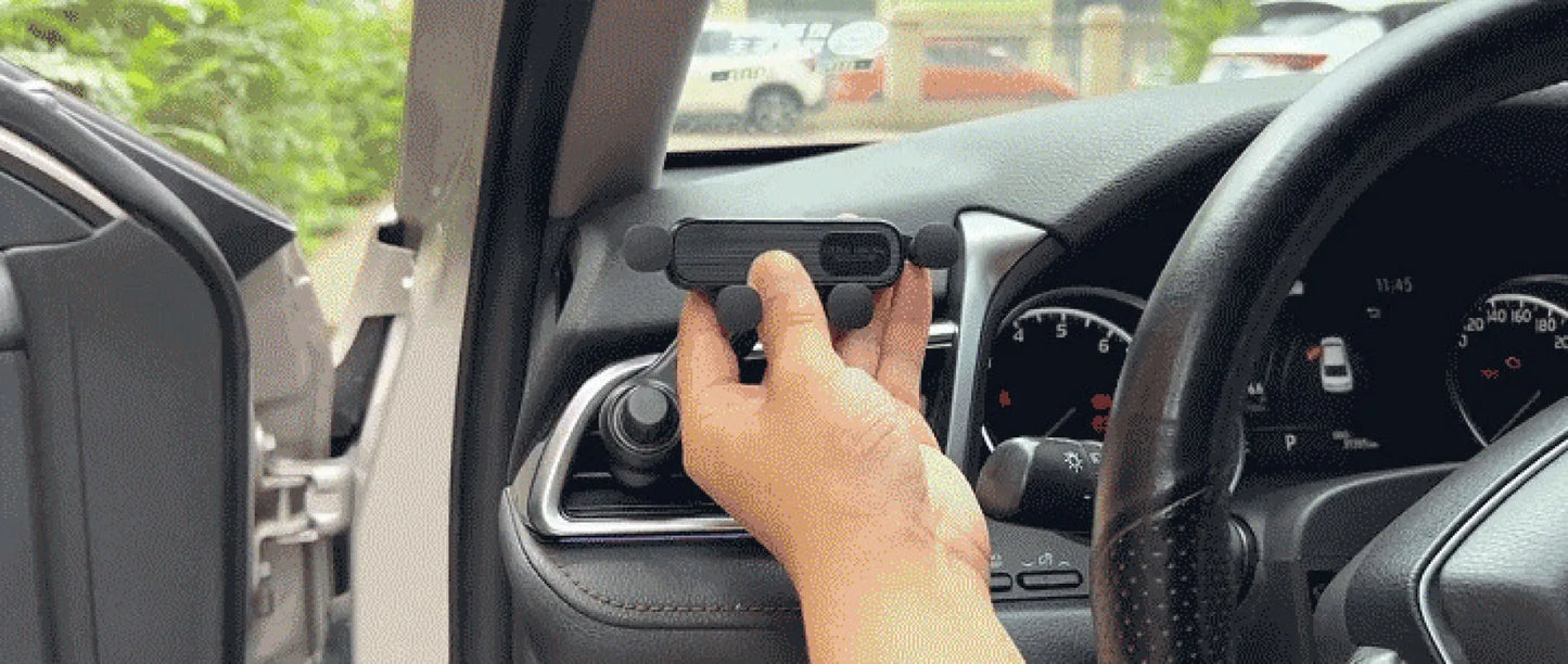 Car phone holder air vent clip special car hook type horizontal and vertical fixed car phone holder