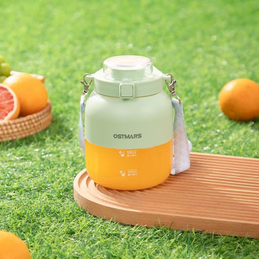1100ML Portable Juicer Cup Food Grade Water Bottle Juicer Wireless Fruit Squeezer Electric Blender Juice Maker Machine Kitchen
