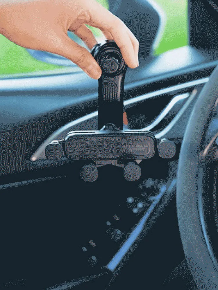 Car phone holder air vent clip special car hook type horizontal and vertical fixed car phone holder