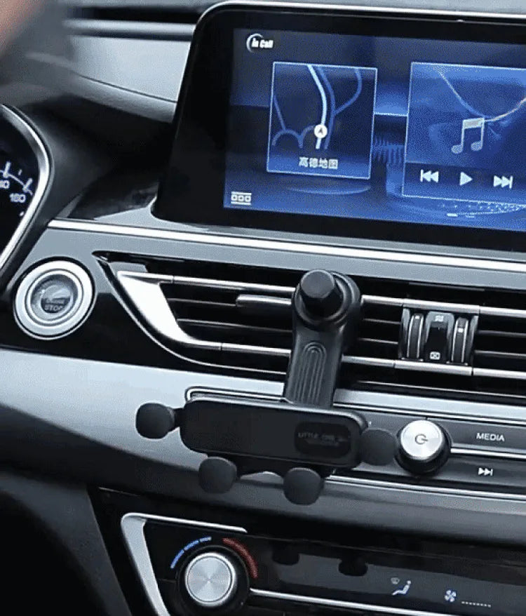 Car phone holder air vent clip special car hook type horizontal and vertical fixed car phone holder