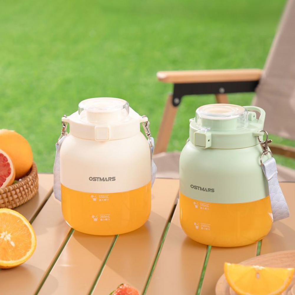 1100ML Portable Juicer Cup Food Grade Water Bottle Juicer Wireless Fruit Squeezer Electric Blender Juice Maker Machine Kitchen