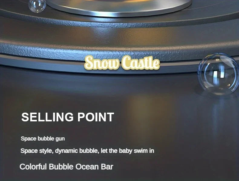 40-Hole Automatic Bubble Gun - Electric LED Light Up Toy for Kids, Handheld Bubble Machine Without Battery & Bubble Water