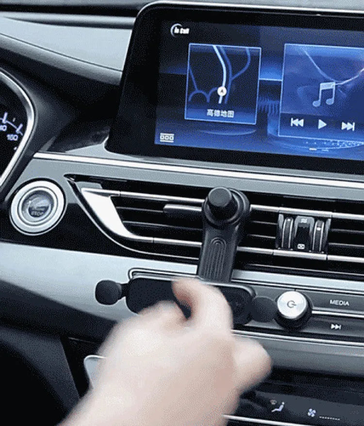 Car phone holder air vent clip special car hook type horizontal and vertical fixed car phone holder