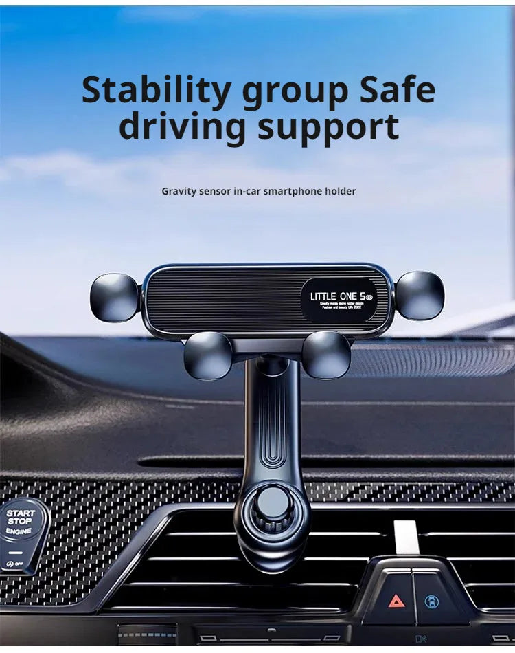 Car phone holder air vent clip special car hook type horizontal and vertical fixed car phone holder