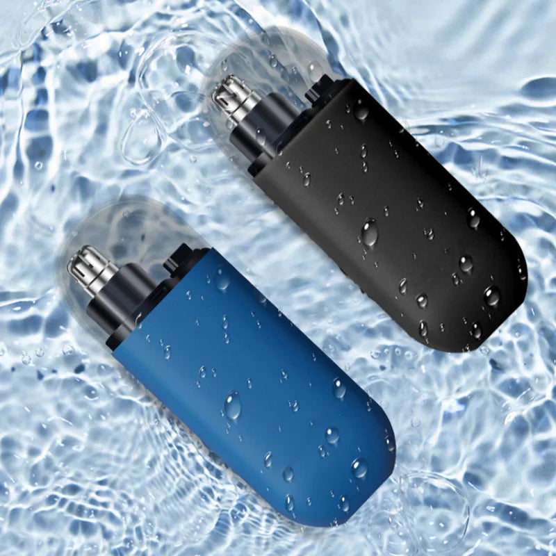 【Local Seller】Mini Portable Rechargeable Nose Hair Trimmer For Men Replacement Blades Included