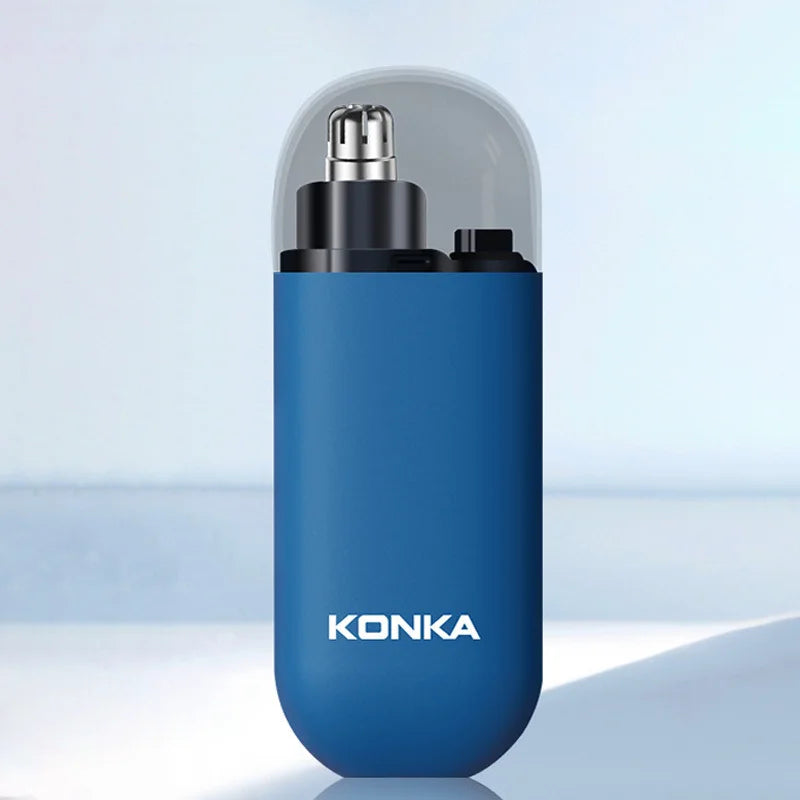 【Local Seller】Mini Portable Rechargeable Nose Hair Trimmer For Men Replacement Blades Included