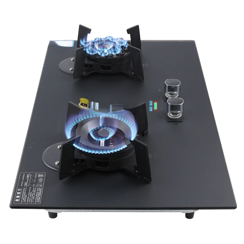wholesale price tempered glass gas hob built in gas hob 2 burner