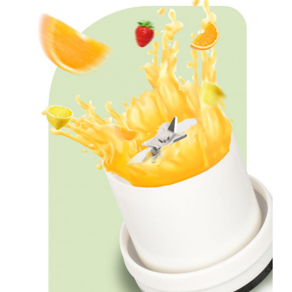 1100ML Portable Juicer Cup Food Grade Water Bottle Juicer Wireless Fruit Squeezer Electric Blender Juice Maker Machine Kitchen