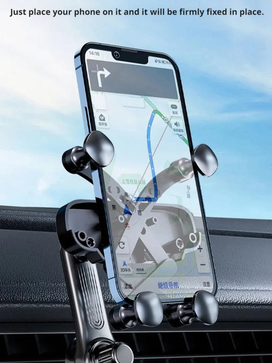 Car phone holder air vent clip special car hook type horizontal and vertical fixed car phone holder