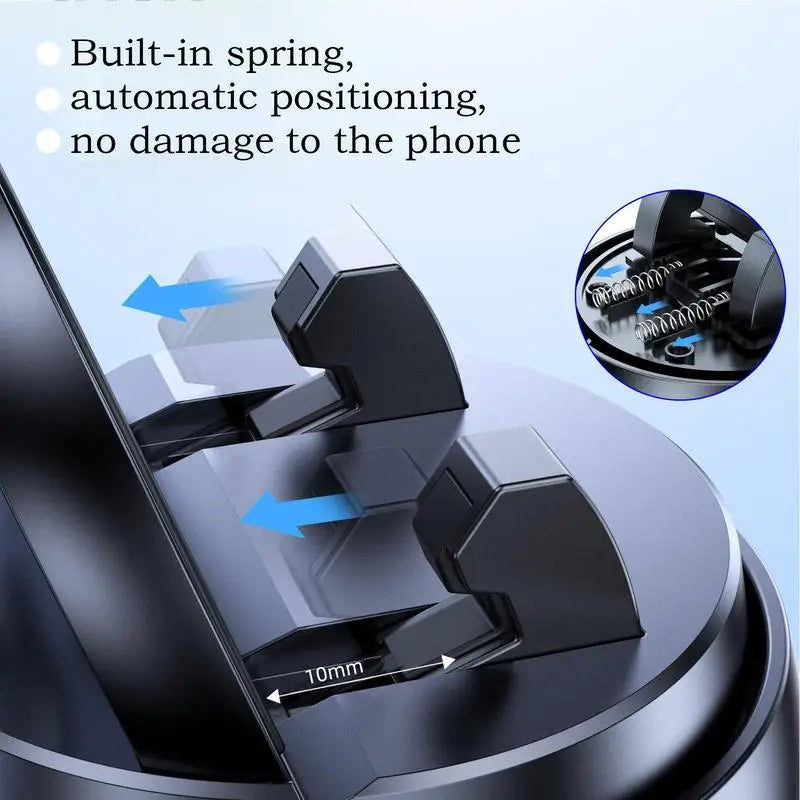 Universal Car Phone Holder Dashboard Suction Cup Silicone Car Phone Bracket Rotatable For IPhone Samsung Car Accessories